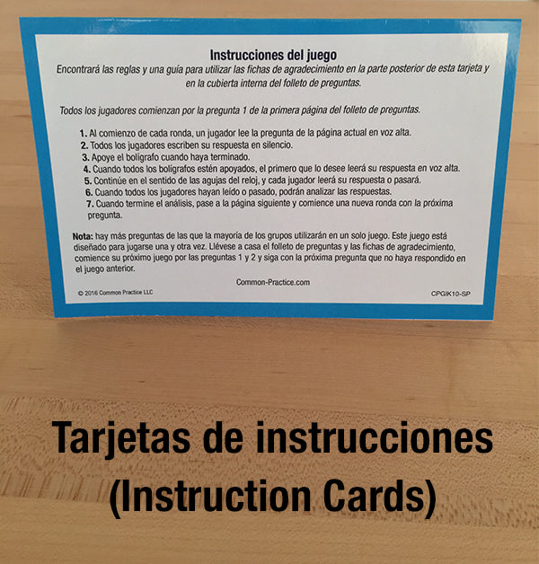 Spanish Conversation Event Kit
